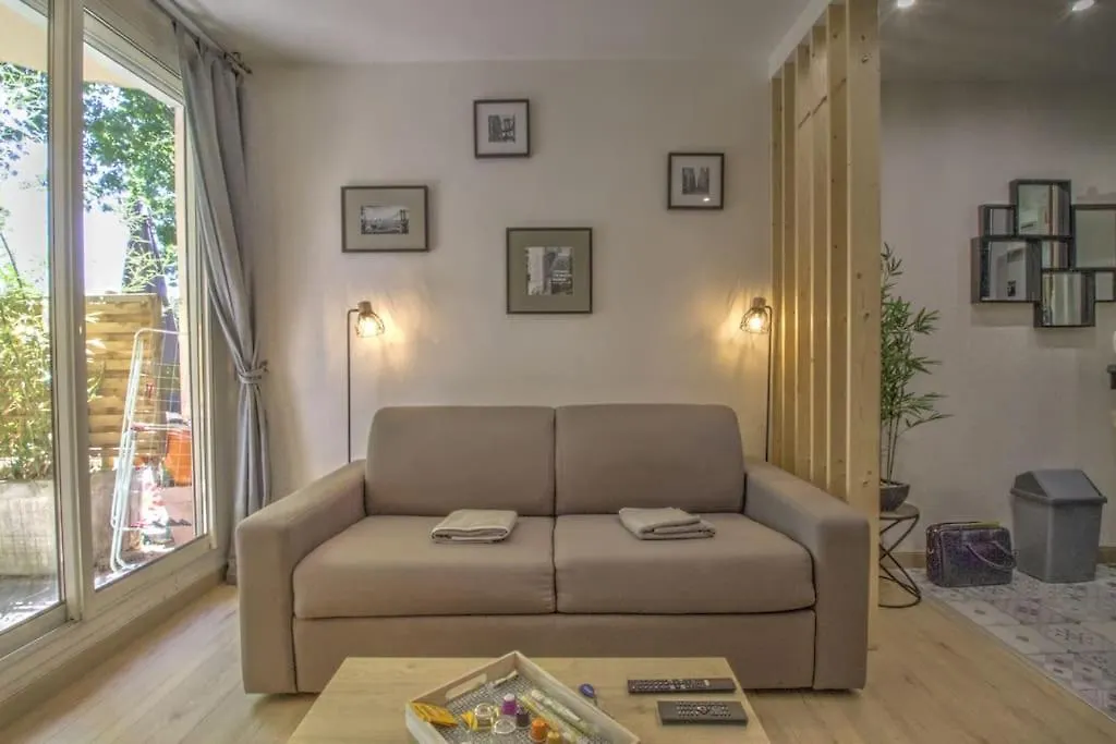 Studio Parking Terrasse Fibre Toulouse